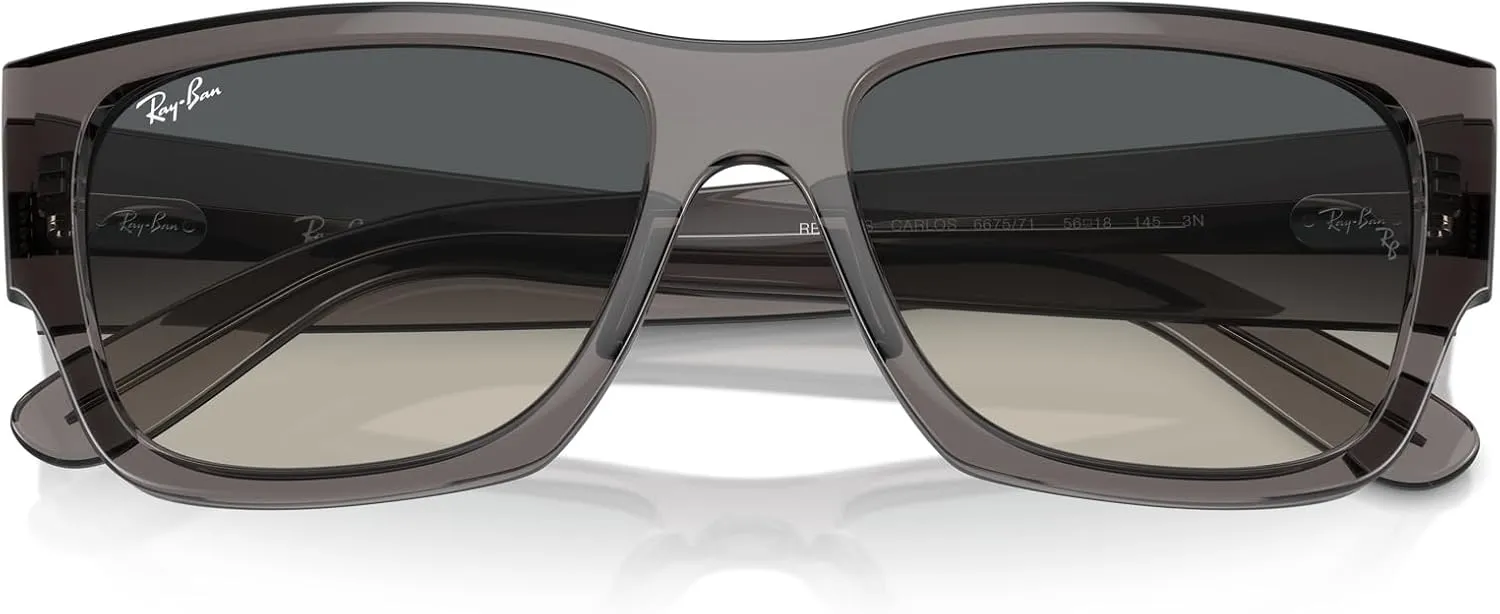 Ray-Ban Rb0947s Carlos Rectangular Sunglasses