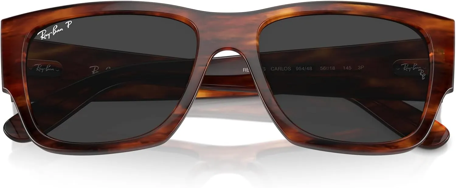 Ray-Ban Rb0947s Carlos Rectangular Sunglasses