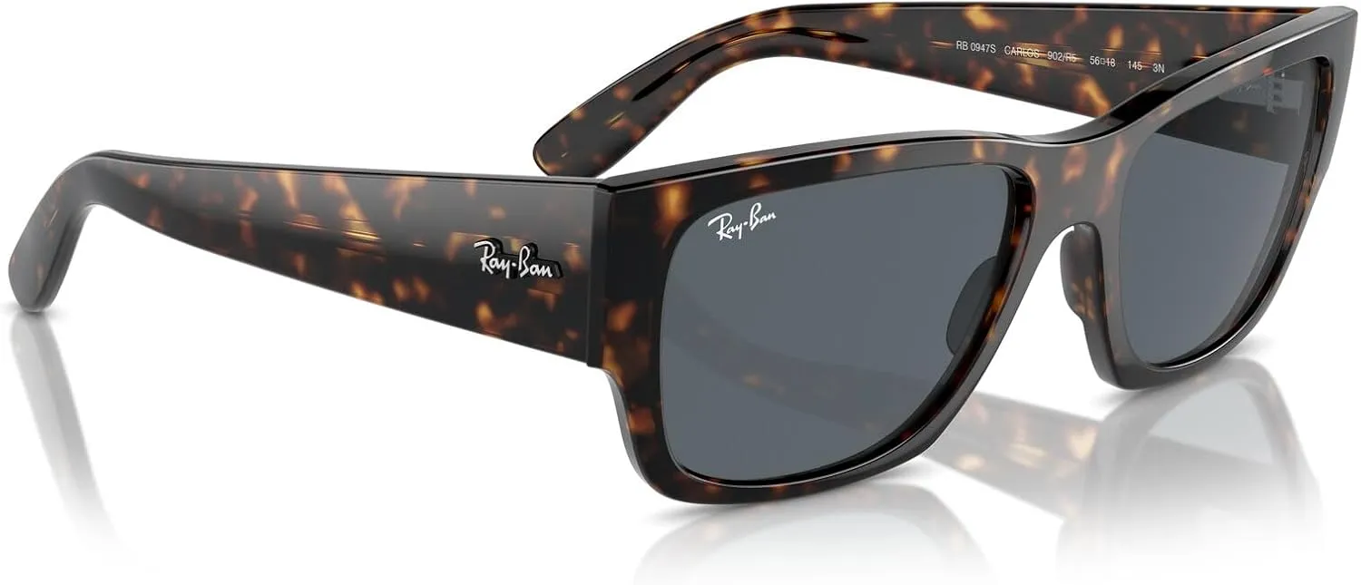 Ray-Ban Rb0947s Carlos Rectangular Sunglasses