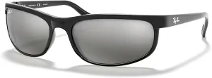 Ray-Ban RB2027 PREDATOR 2 Rectangular Sunglasses For Men For Women   Bundle with Designer iWear Kit
