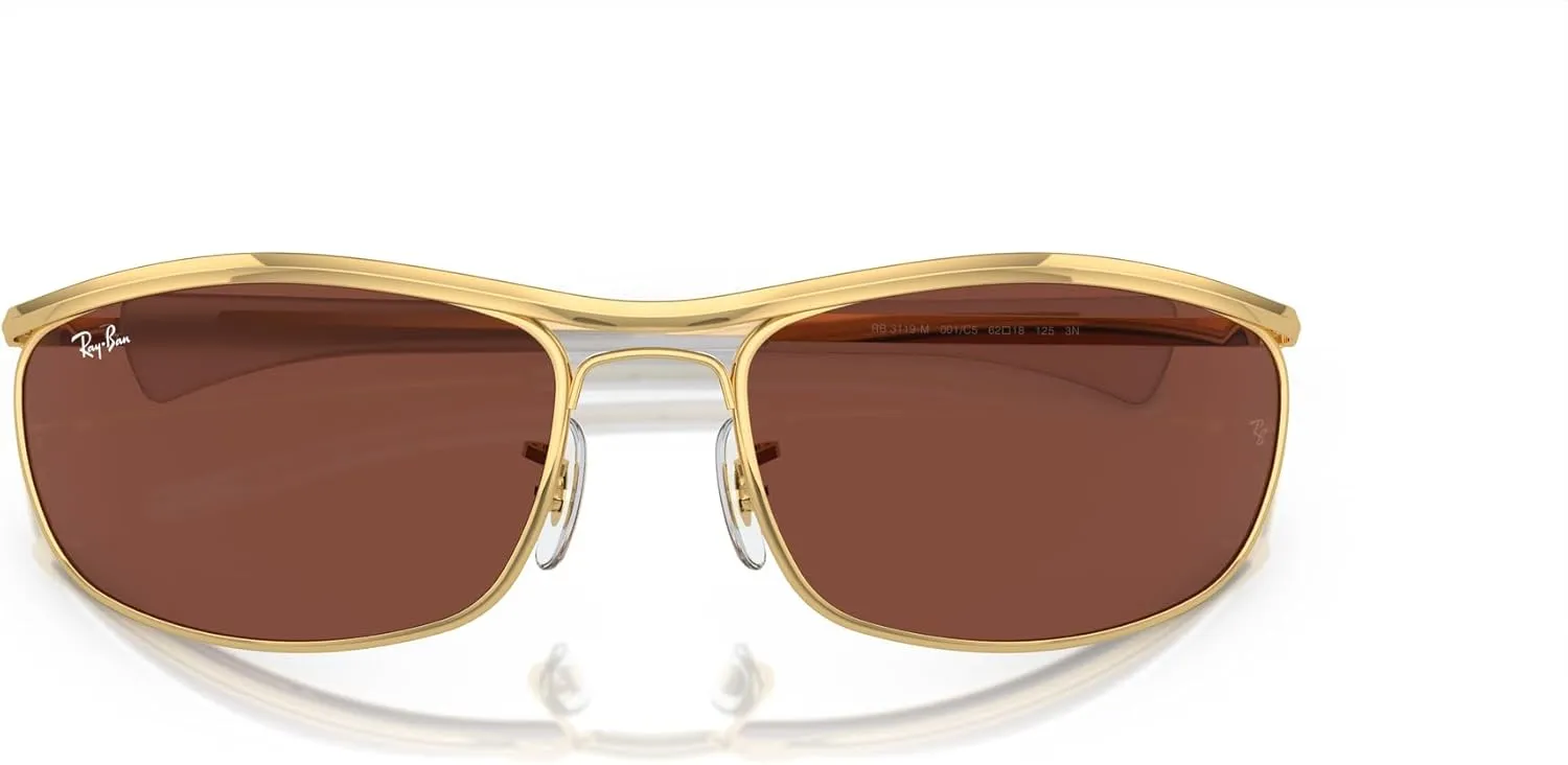 Ray-Ban RB3119M Olympian I Deluxe Rectangular Sunglasses