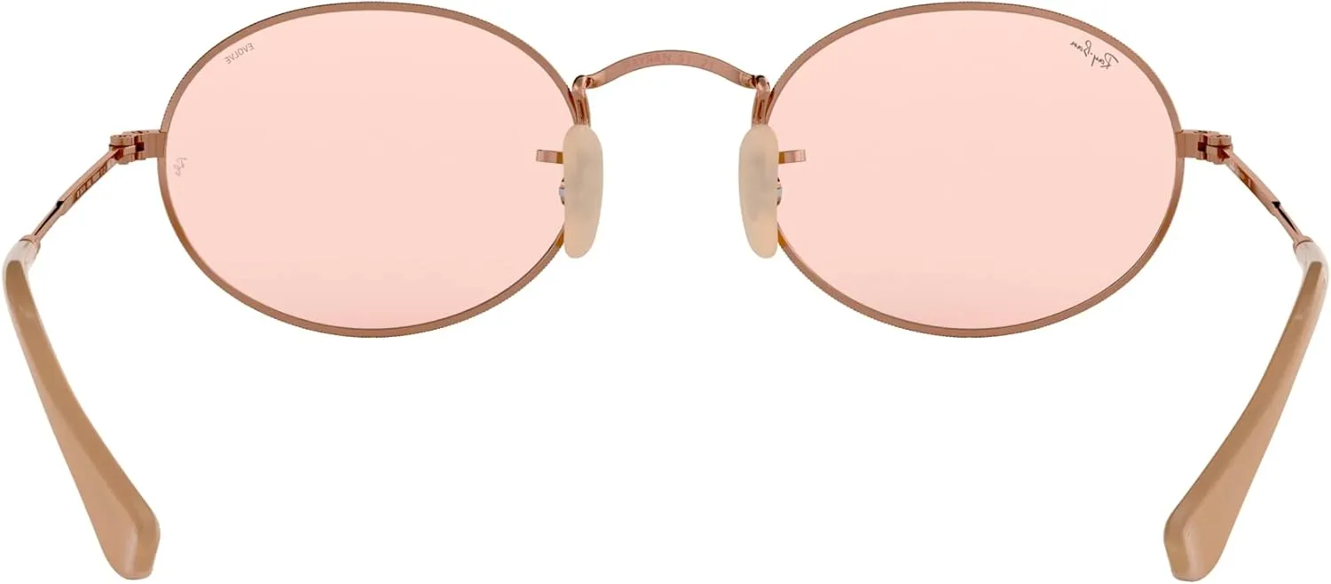 Ray-Ban RB3547N Oval Flat Lens Sunglasses