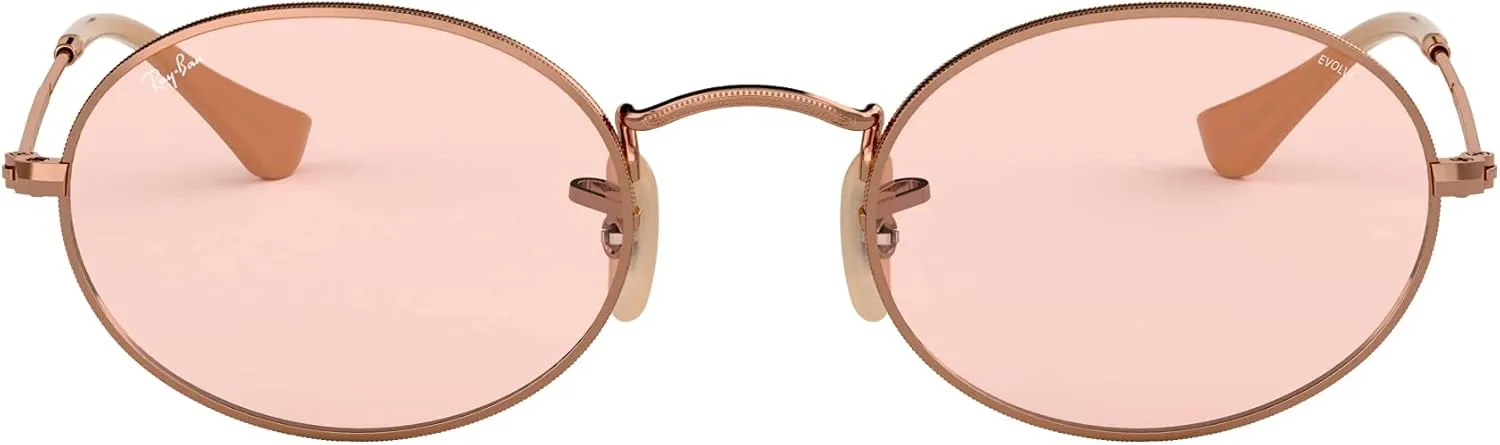 Ray-Ban RB3547N Oval Flat Lens Sunglasses