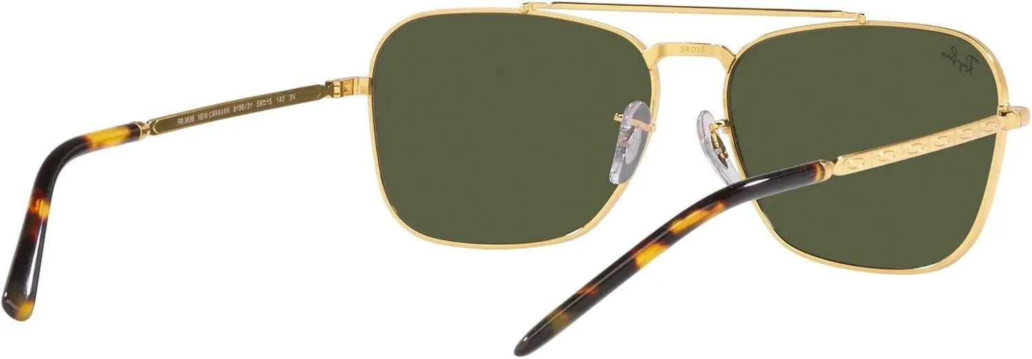 Ray-Ban RB3636 New Caravan Square Sunglasses