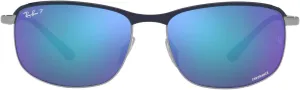 Ray-Ban RB3671CH Chromance Rectangular Sunglasses
