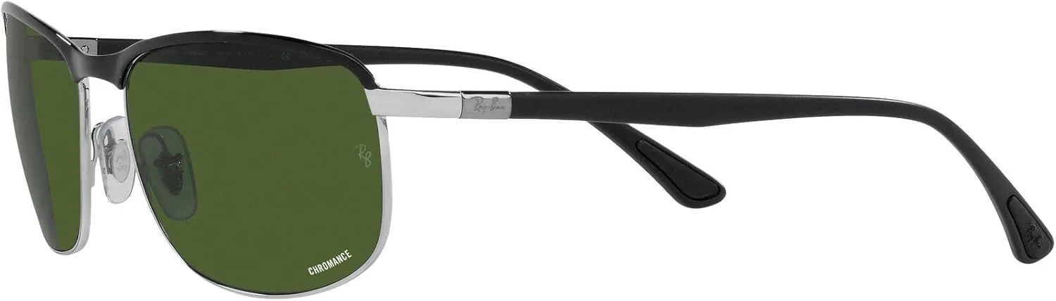 Ray-Ban RB3671CH Chromance Rectangular Sunglasses