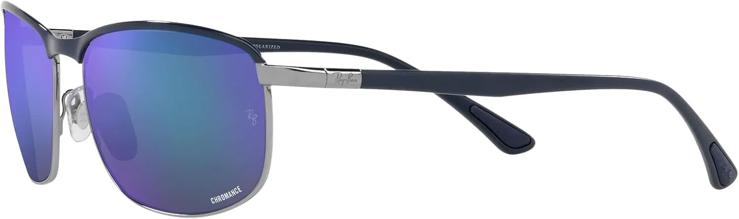 Ray-Ban RB3671CH Chromance Rectangular Sunglasses