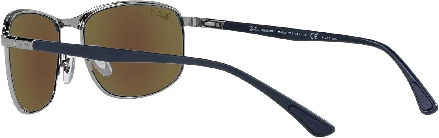 Ray-Ban RB3671CH Chromance Rectangular Sunglasses