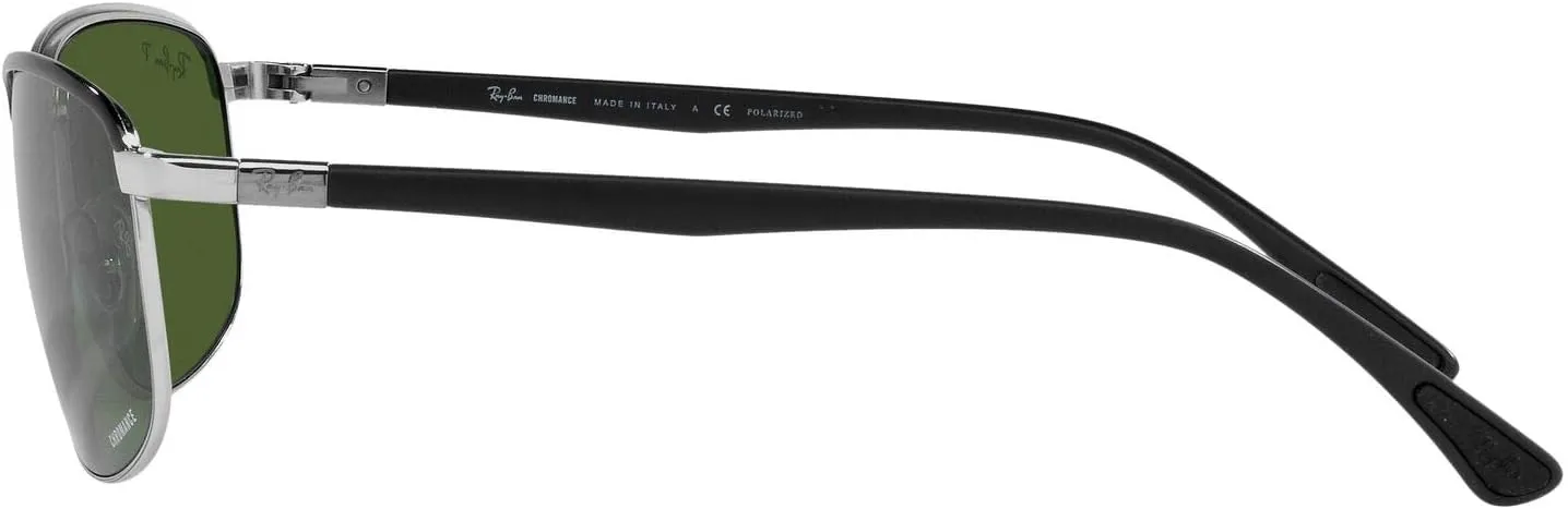 Ray-Ban RB3671CH Chromance Rectangular Sunglasses