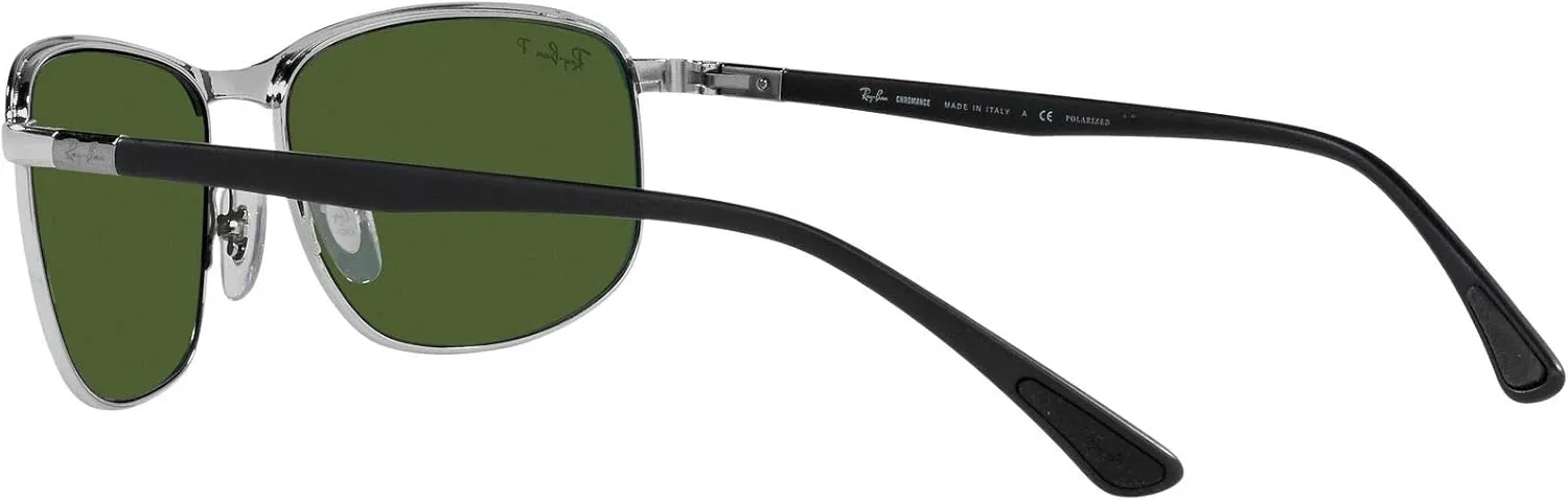 Ray-Ban RB3671CH Chromance Rectangular Sunglasses
