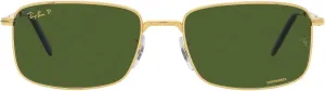 Ray-Ban RB3717 Rectangular Sunglasses