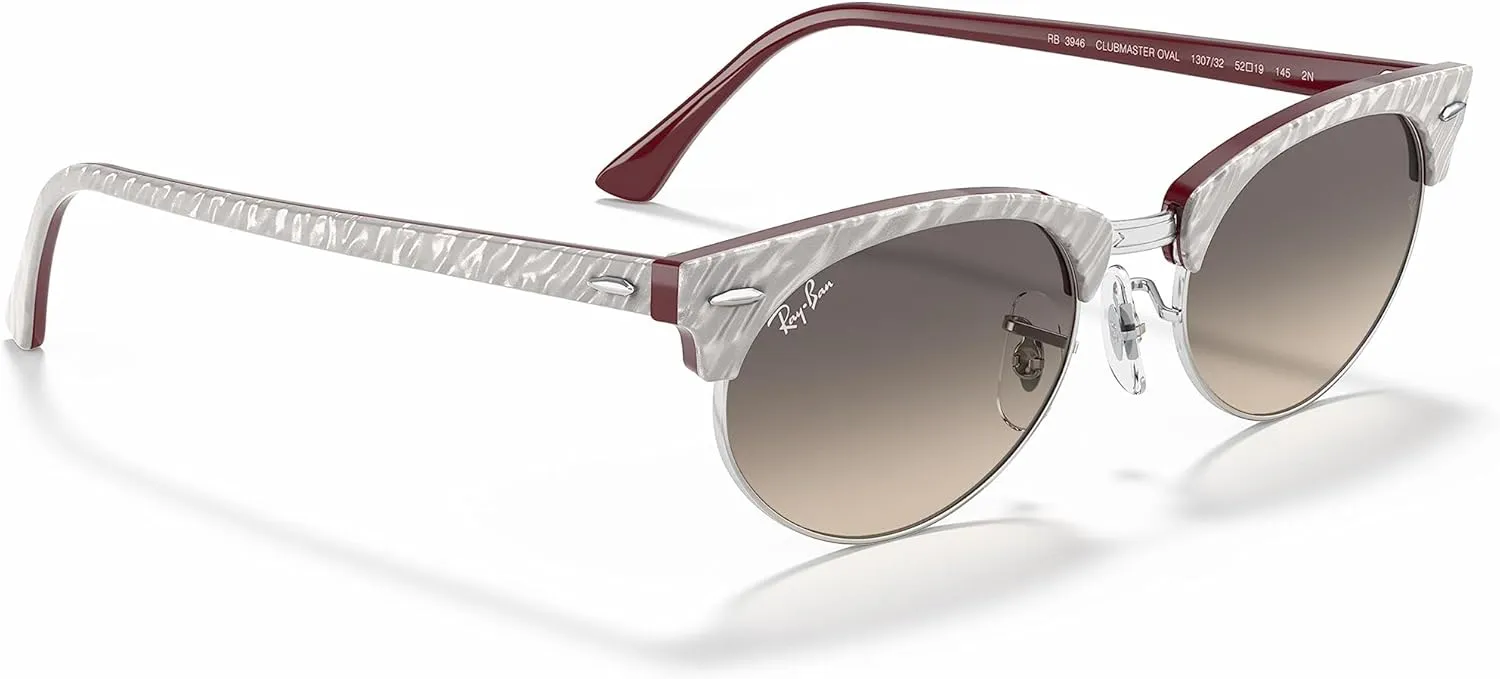 Ray-Ban Rb3946 Clubmaster Oval Sunglasses