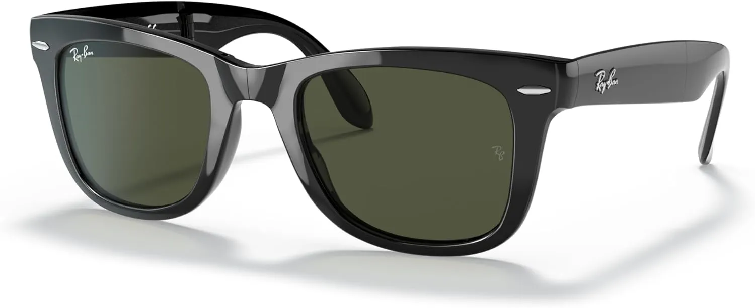 Ray-Ban RB4105 Folding Wayfarer Square Sunglasses