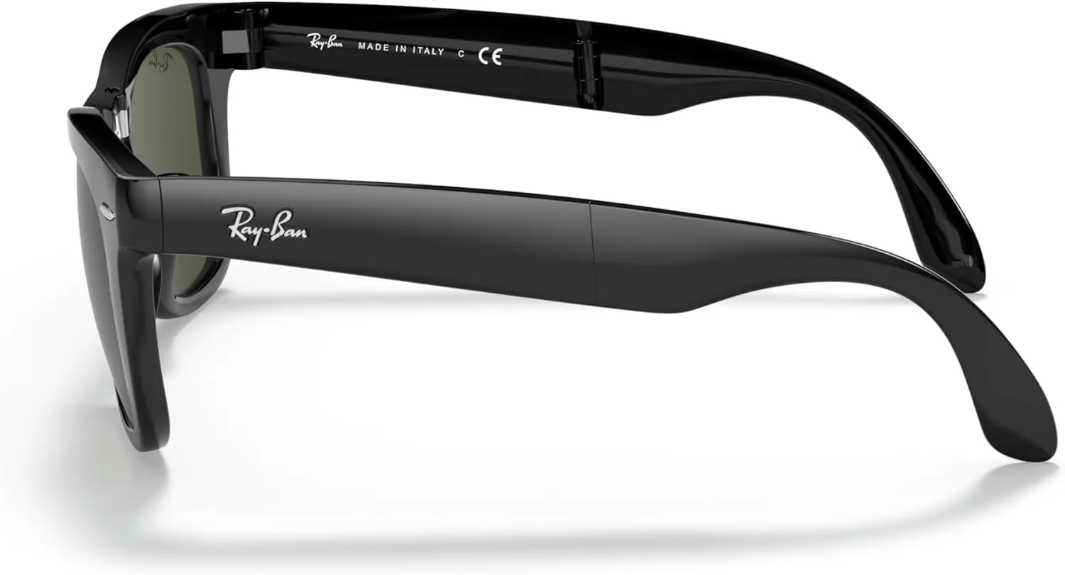 Ray-Ban RB4105 Folding Wayfarer Square Sunglasses