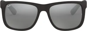 Ray-Ban RB4165 Justin Rectangular Sunglasses