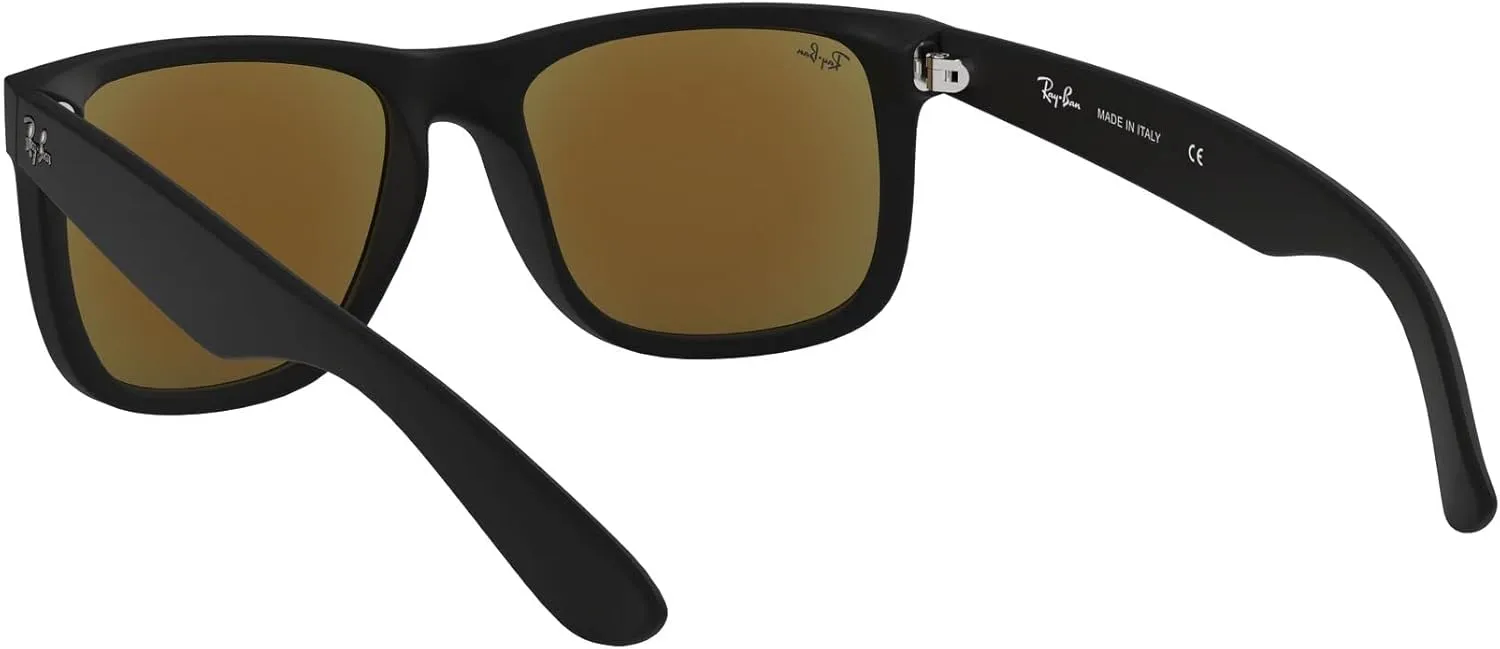 Ray-Ban RB4165F Justin Low Bridge Fit Rectangular Sunglasses