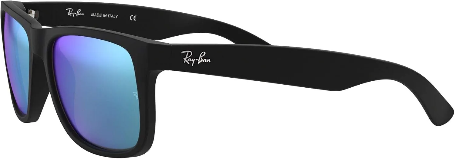 Ray-Ban RB4165F Justin Low Bridge Fit Rectangular Sunglasses