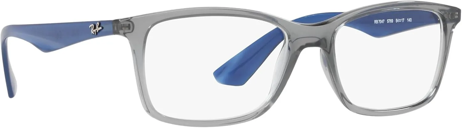 Ray-Ban RX7047 Rectangular Prescription Eyeglass Frames