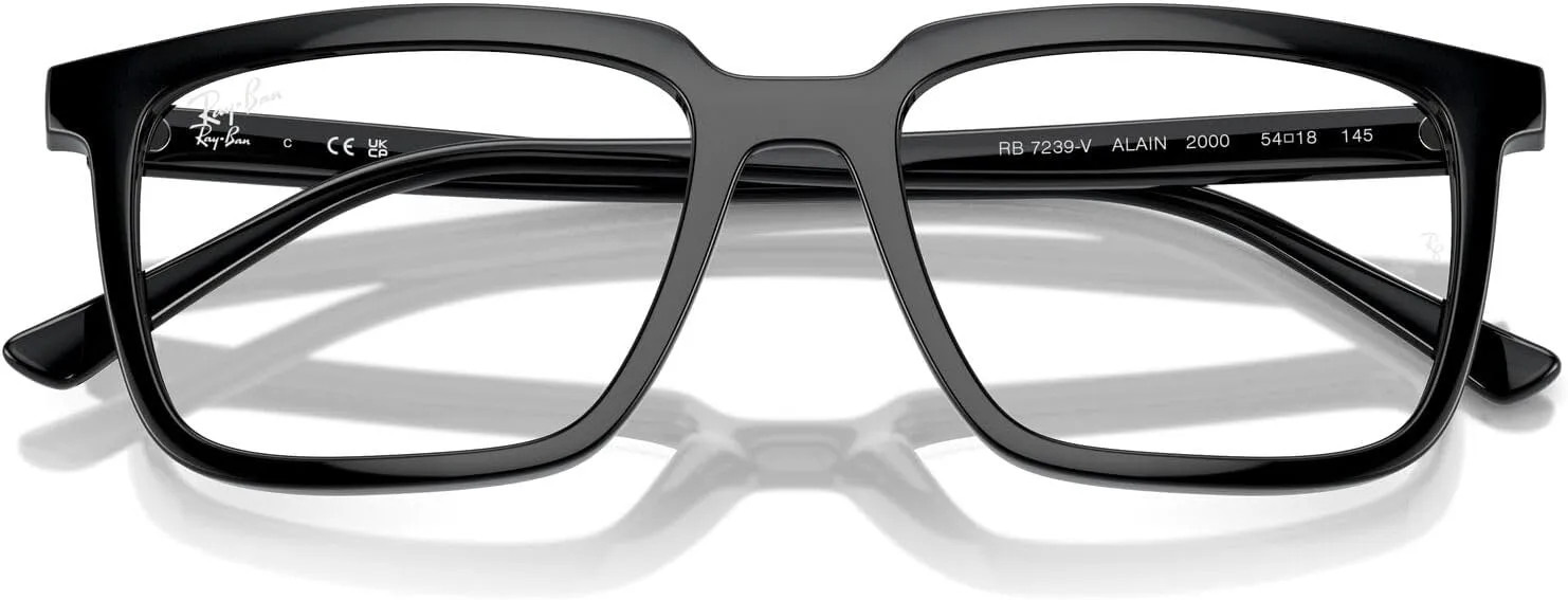 Ray-Ban Rx7239 Alain Rectangular Prescription Eyewear Frames