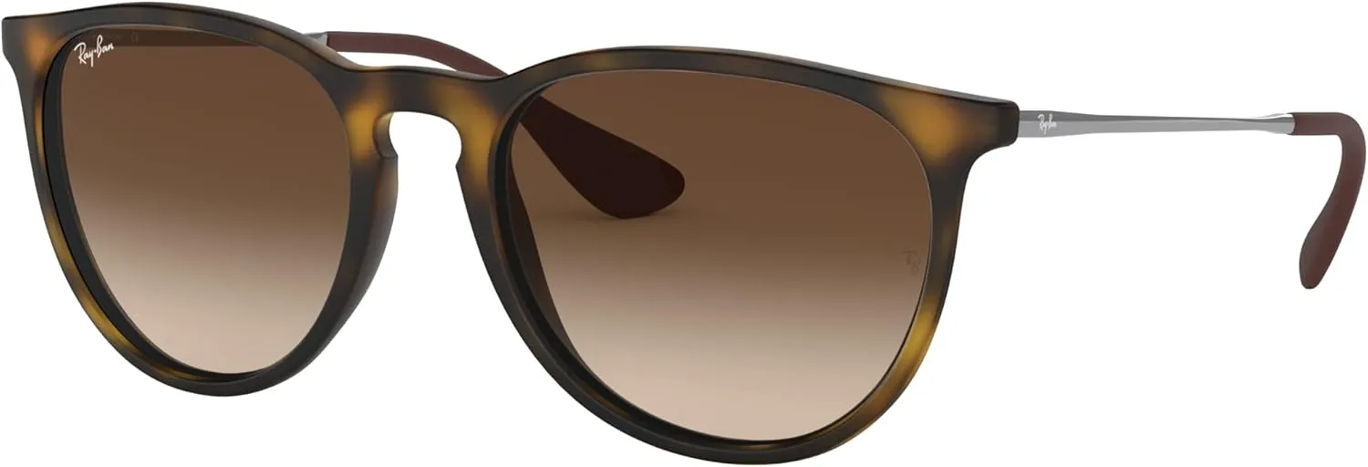 Ray-Ban Woman Sunglasses Black Frame, Grey Gradient Lenses, 54MM