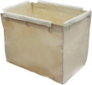 Replacement Liner Bag for Laundry Cart,Removable Waterproof Liner Bag for Rolling Laundry Basket,Oxford Cloth Storage Bags,Beige,Rectangular