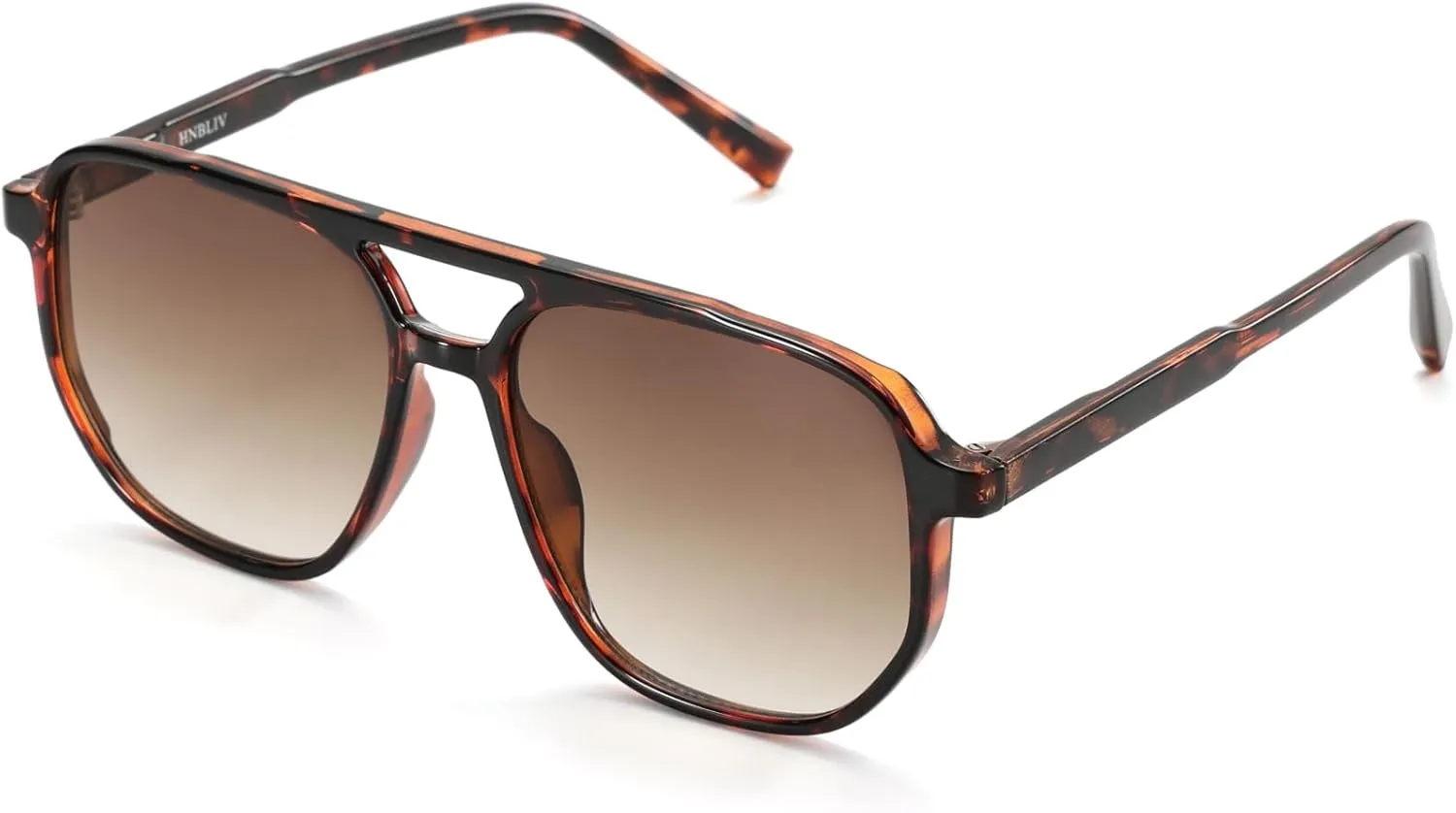 Retro Aviator Sunglasses for Women & Men Lightweight Square Shade UV400 Protection Unisex Sun Glasses Frame