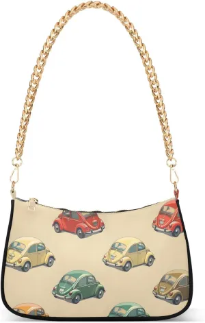 Retro Beetles Crossbody Bags for Women Tote Bag Women's Shoulder Handbags Clutch Purses for Women