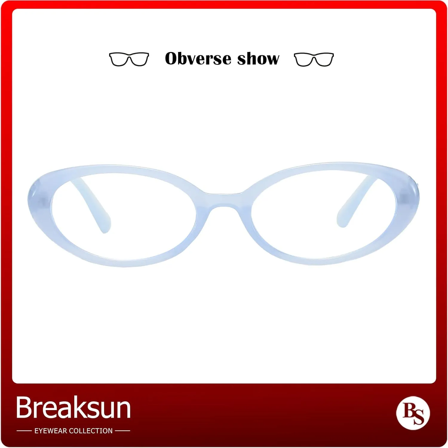 Retro Oval Glasses for Women Men Fashion 90s Blue Light Blocking Glasses Small Face Clear Lens Eyeglasses