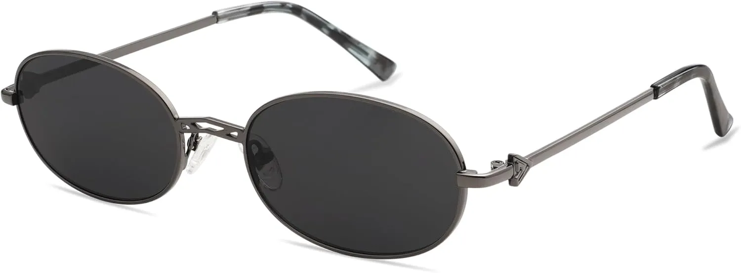 Retro Oval Sunglasses for Women Men Trendy Designer 90s Sun Glasses Classic Shades AP3662