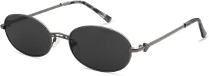 Retro Oval Sunglasses for Women Men Trendy Designer 90s Sun Glasses Classic Shades AP3662