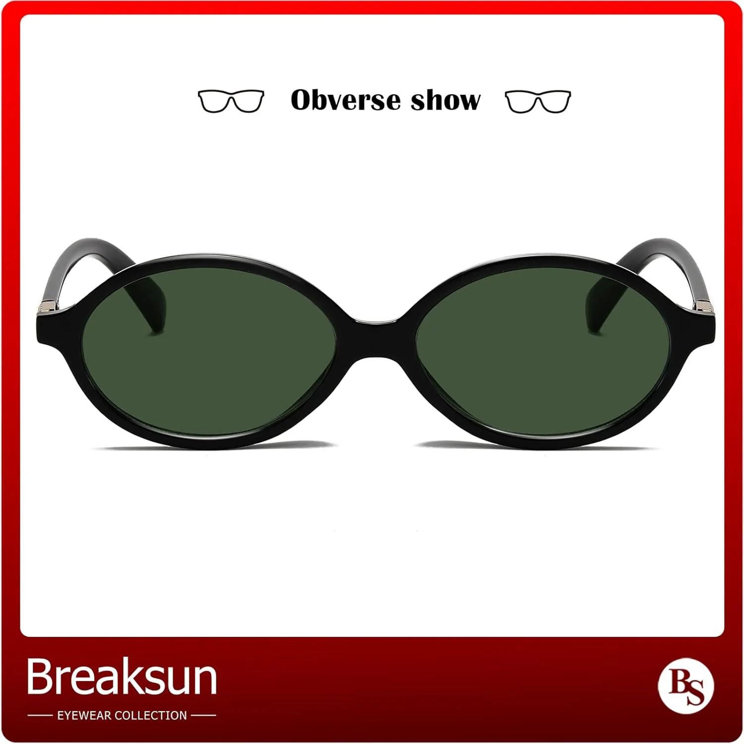 Retro Oval Sunglasses for Women Men Trendy Round Sunnies 90s Vintage Style