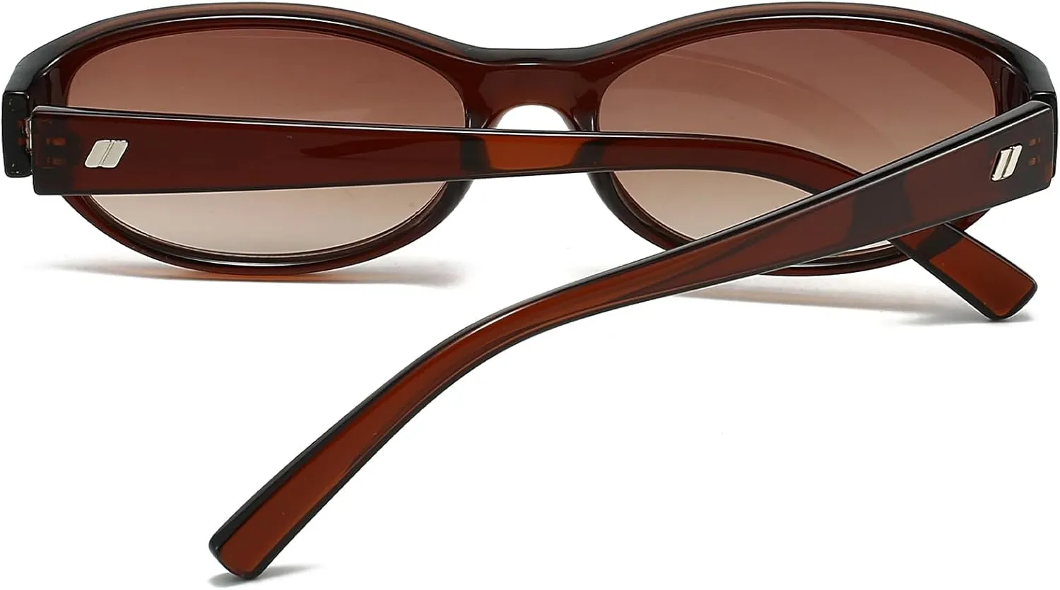 Retro Oval Sunglasses for Women Trendy Cute Womens Small Oval Sunglasses 90s Narrow Cat Eye Shades