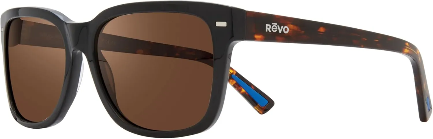 Revo Sunglasses Cobra: Polarized Crystal Glass Lens with Stainless Steel Round Frame