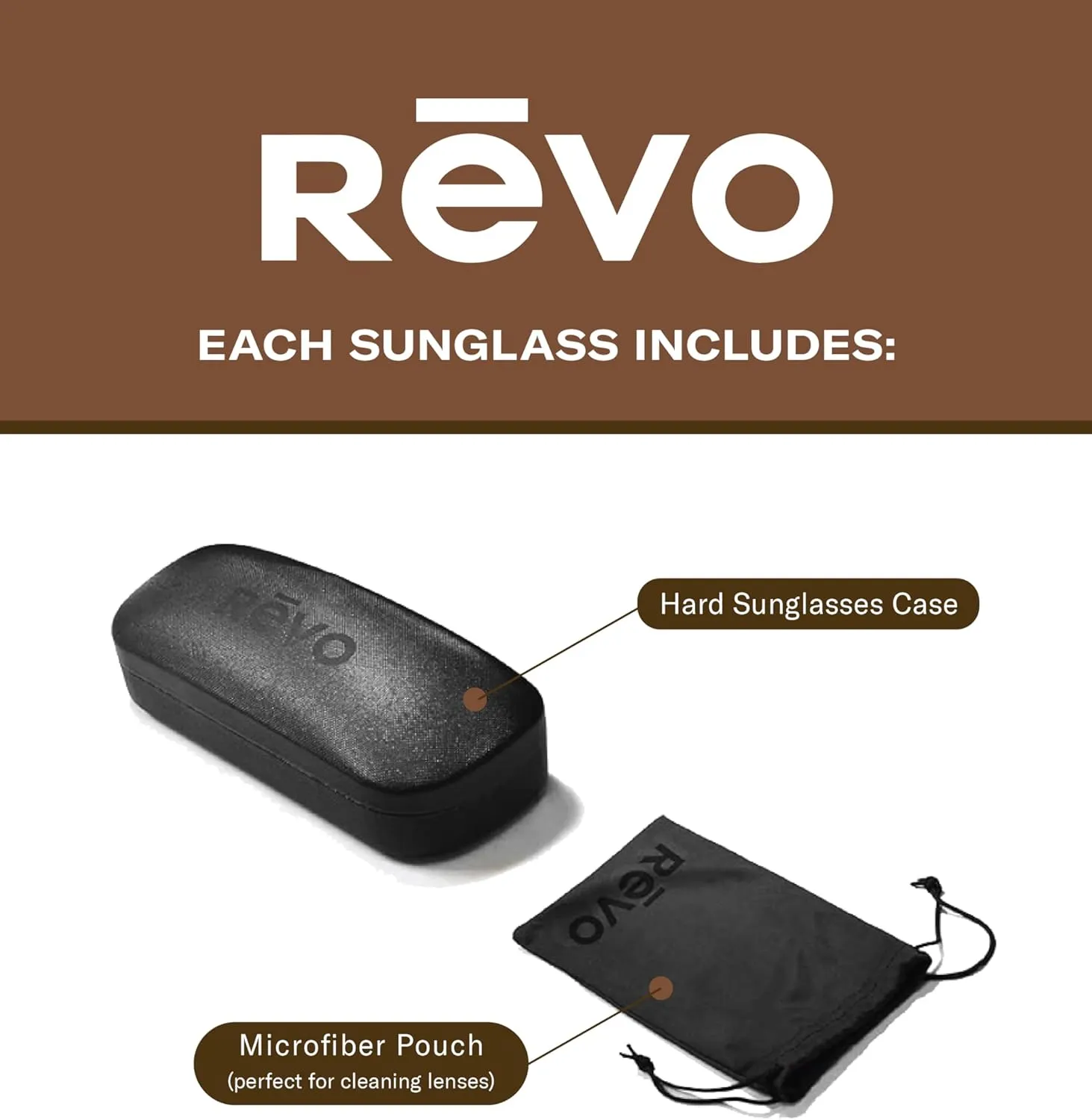 Revo Sunglasses Cobra: Polarized Crystal Glass Lens with Stainless Steel Round Frame