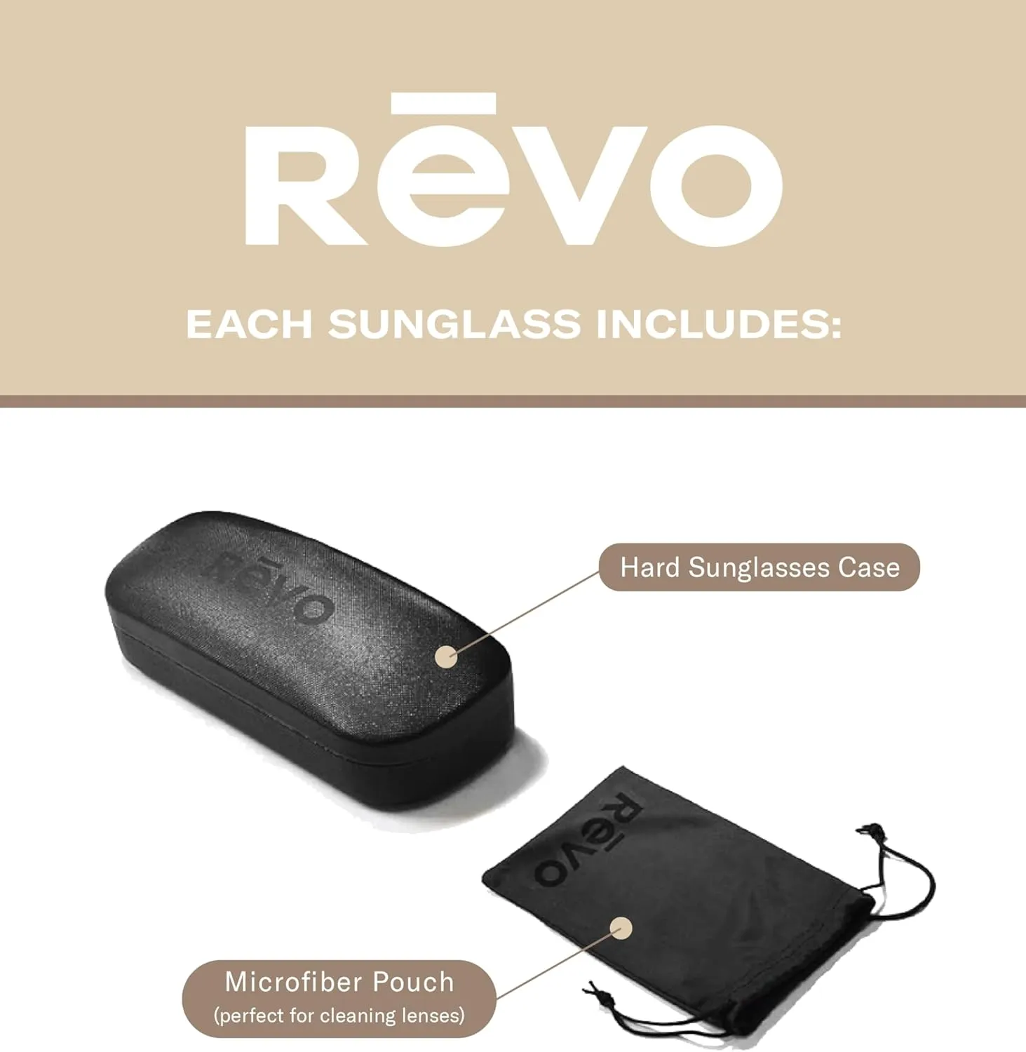 Revo Sunglasses Descend N: Polarized Lens with Rimless Rectangular Frame