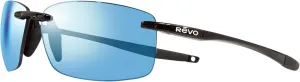 Revo Sunglasses Descend N: Polarized Lens with Rimless Rectangular Frame