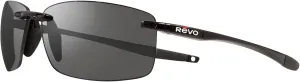 Revo Sunglasses Descend N: Polarized Lens with Rimless Rectangular Frame