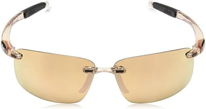 Revo Sunglasses Descend N: Polarized Lens with Rimless Rectangular Frame