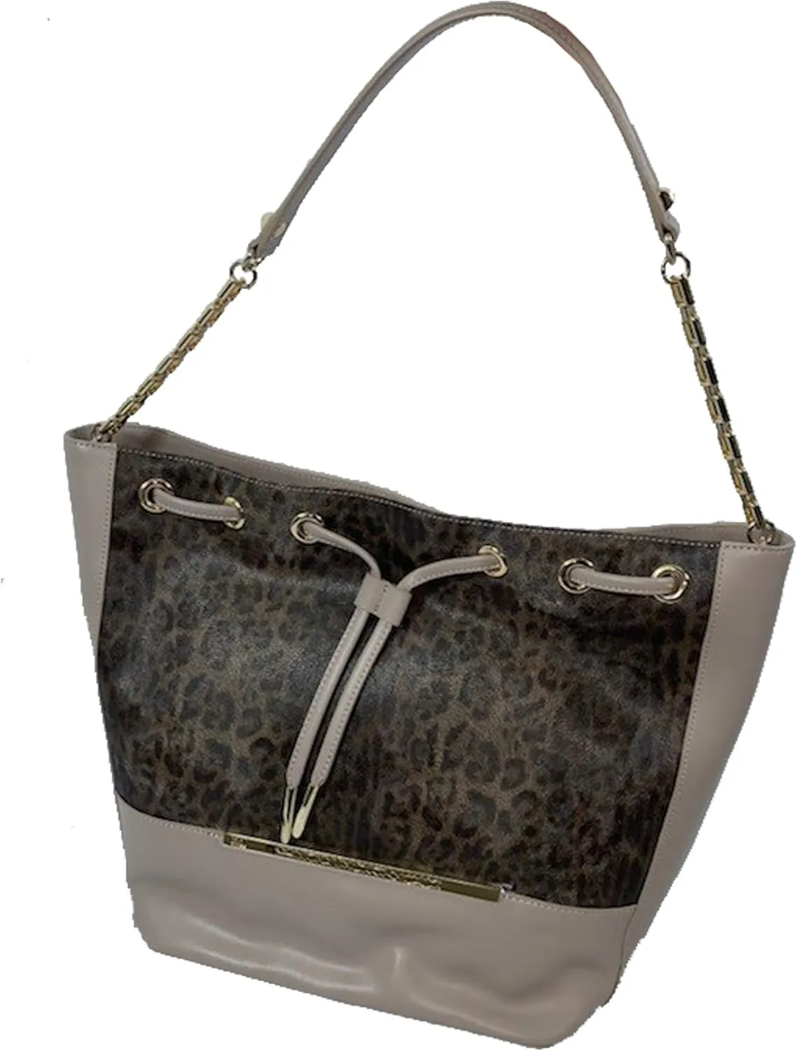 ROBERTO CAVALLI Class Candy Leopard Satchel Bag