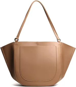 ROUROU Shoulder Bag for Women Multi Pocket Tote Bag Large Capacity Handbag Top Handle Satchel Retro Purse