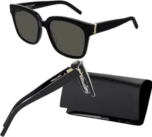 SAINT LAURENT SL M40 rectangular shape Sunglasses   Bundle with eSHADES Luxury Eyewear Kit