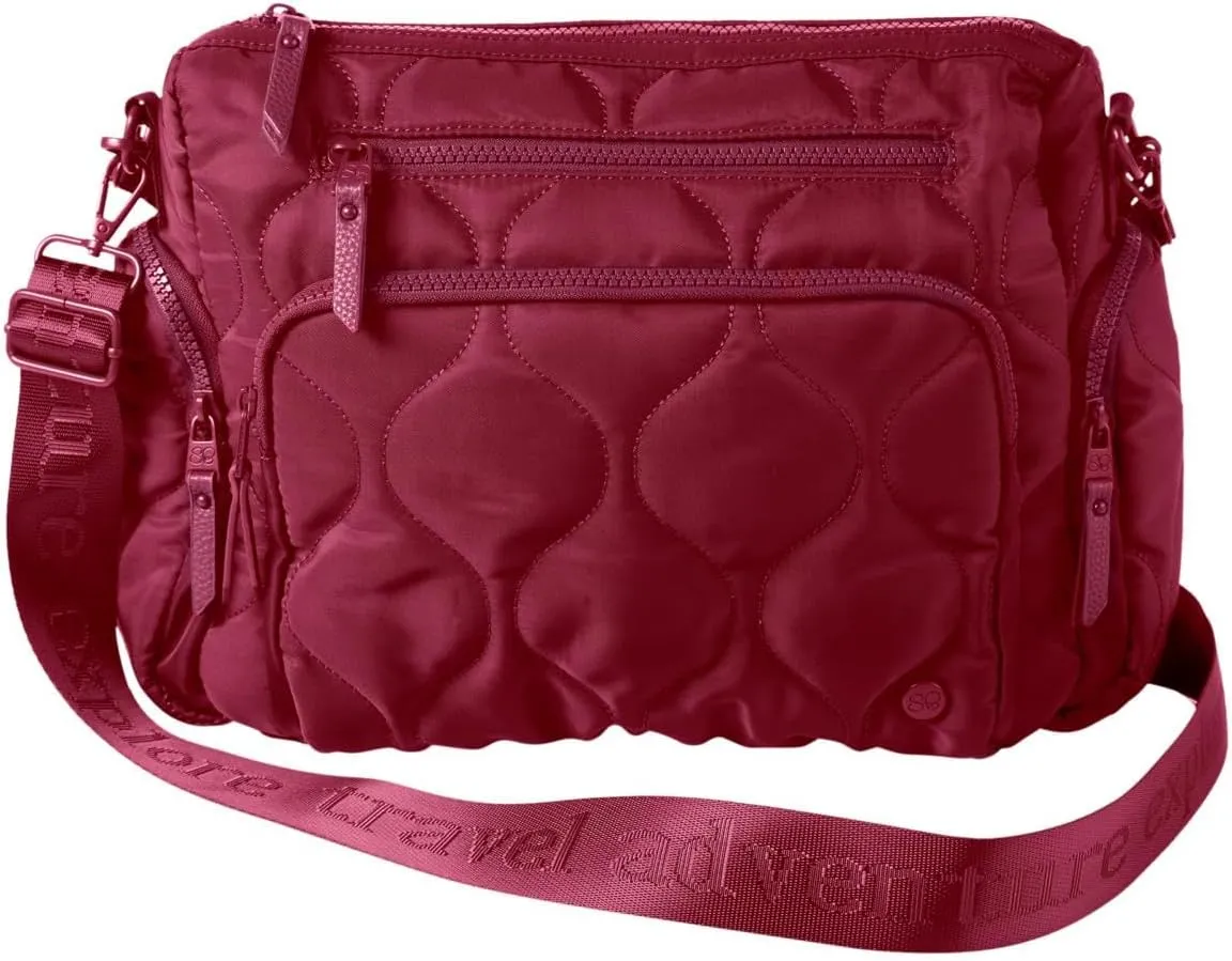 Samantha Brown To-Go Quilted Cargo Crossbody