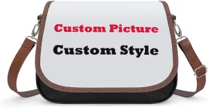 Samoa Island Tribe Design Women'S Bag Fashion Durable Polynesian Leather Crossbody Bag Custom Pattern