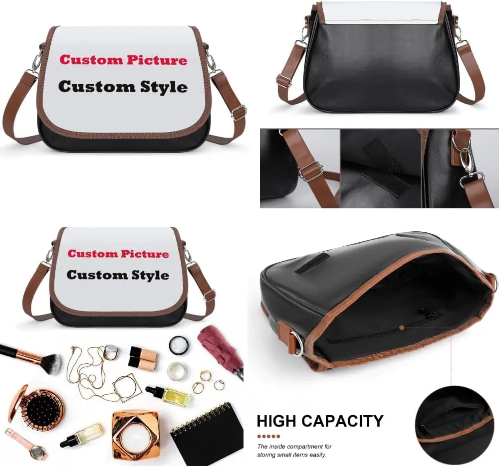 Samoa Island Tribe Design Women'S Bag Fashion Durable Polynesian Leather Crossbody Bag Custom Pattern