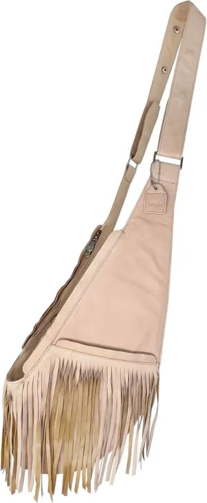 SASH Crossbody Bag - Genuine or Faux Leather Purse for Women - Travel Sling Bag with FRID-Protected Wallet