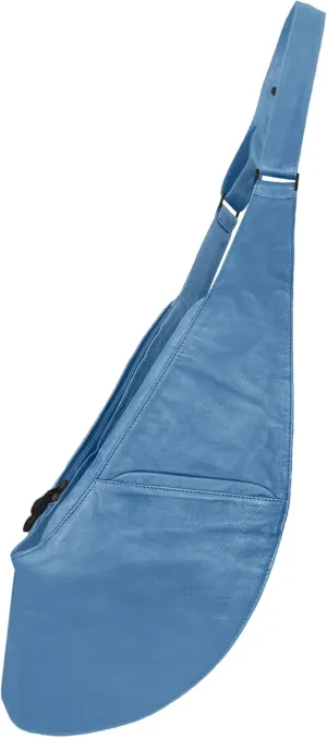 SASH Crossbody Bag - Leather Purse for Women - Travel Sling Bag with FRID-Protected Wallet