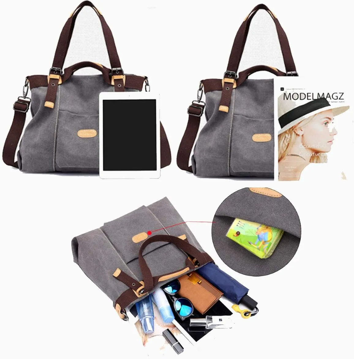 Satchel Purses and Handbags for Women Shoulder Tote Bags