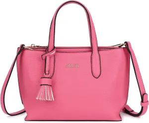 Scarleton Women's Faux Leather Purses and Handbags, Shoulder Bag, Top Handle Satchel, Hobo Bag with Pouch, H1035