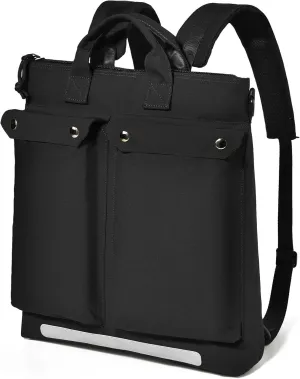 Schkleier Men Women Convertible Backpack, Large Laptop Tote Purse, Daypack Rucksack, Light weight Bookbag for Work, Casual, College, Commuter, Travel