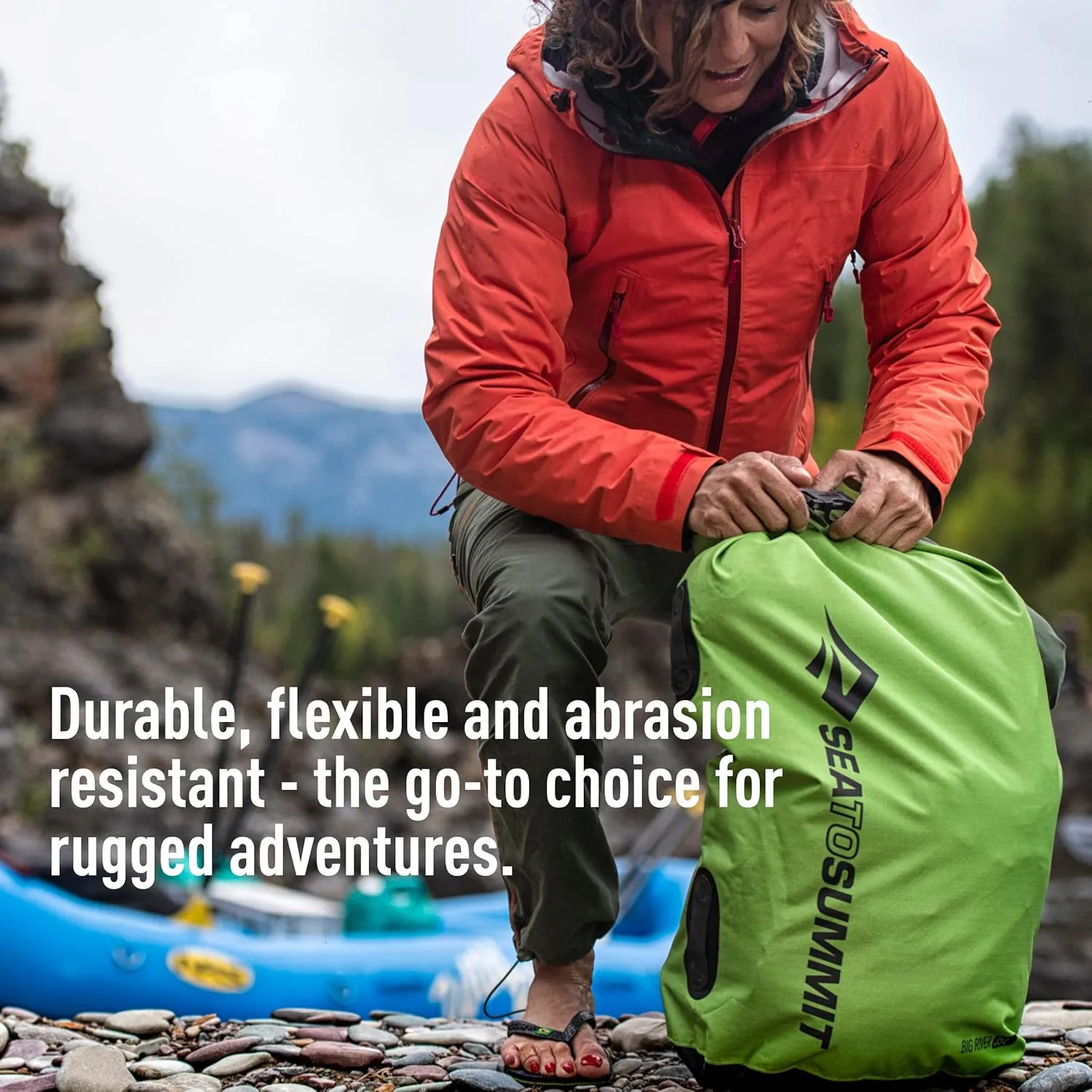 Sea to Summit Big River Dry Bag, Ultra-Durable Roll-Top Dry Storage